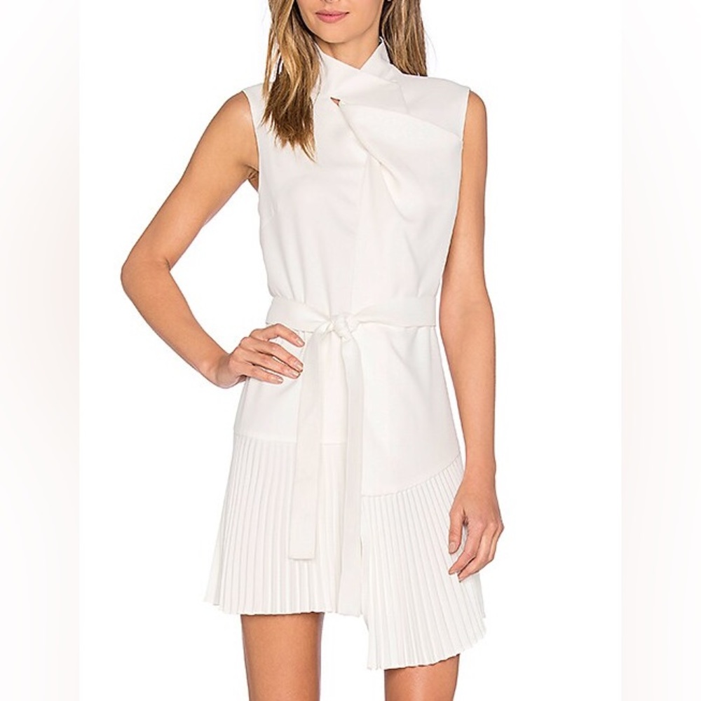 TY-LR The Sculptured Dress in White